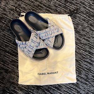 Brand New Isabel Marant blue tie dye sandal size 37